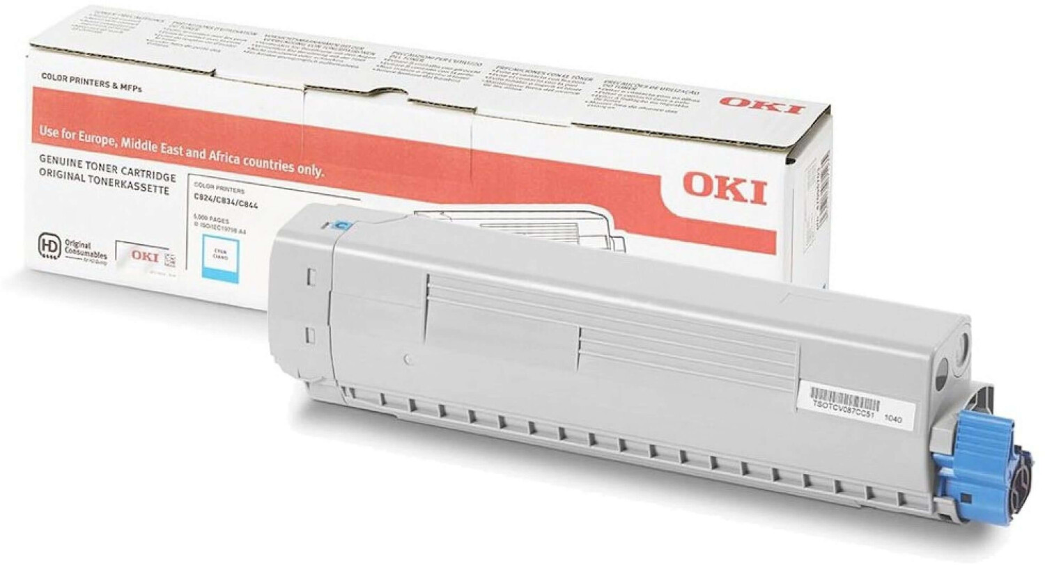 Toner f. OKI C824/834 [47095703] cyan