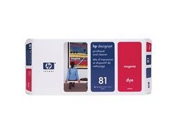 HP 81 [C4952A] magenta Druckkopf & Druckkopfreiniger