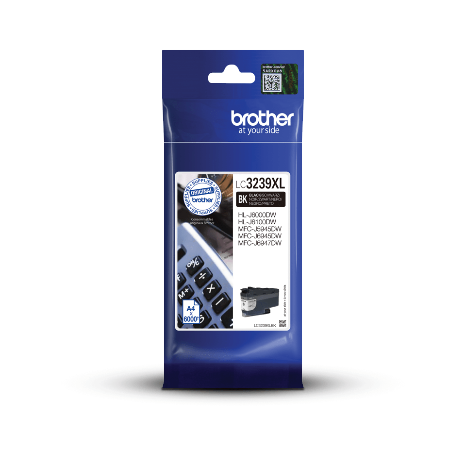 Tinte f. Brother MFC-J5945 [LC-3239XLBK] HC black