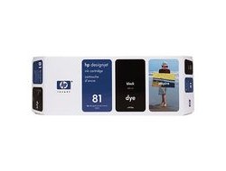 HP 81 [C4930A] black Tinte