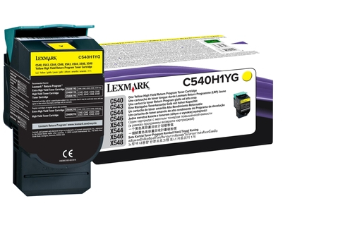 Lexmark [C540H1YG] HC yellow Toner