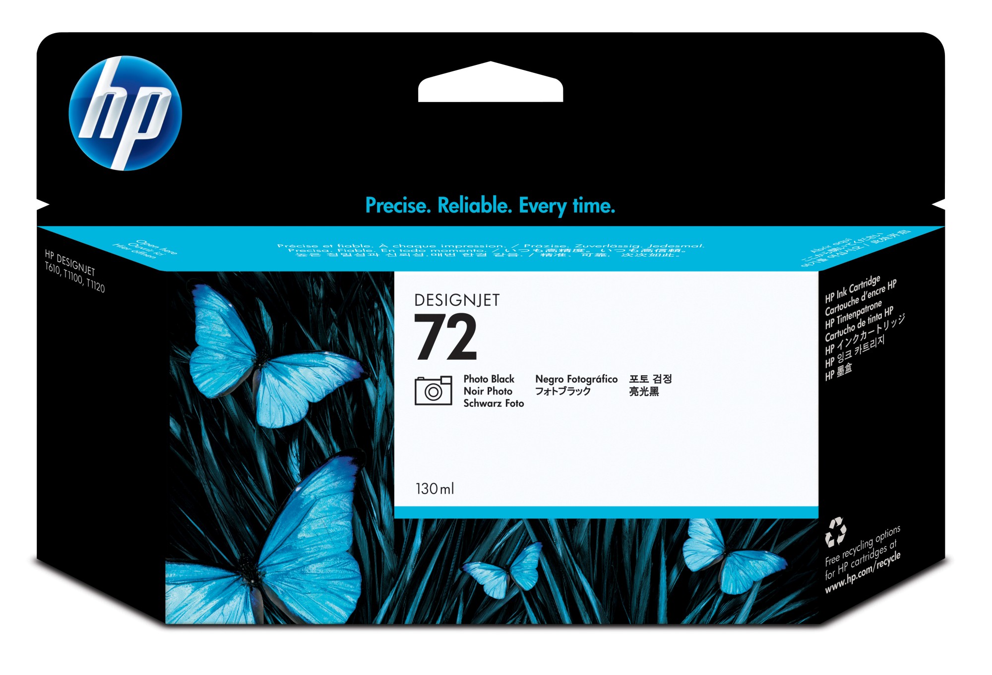 HP 72 [C9370A] HC photo-black Tinte