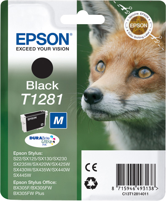 Epson T1281 [C13T12814012] black Tinte