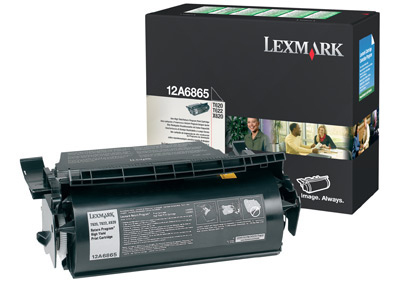 Lexmark [12A6865] HC black Toner