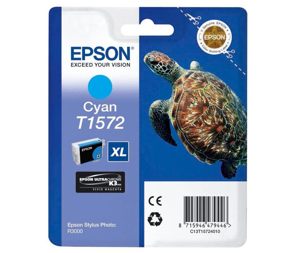 Epson T1572 [C13T15724010] cyan Tinte