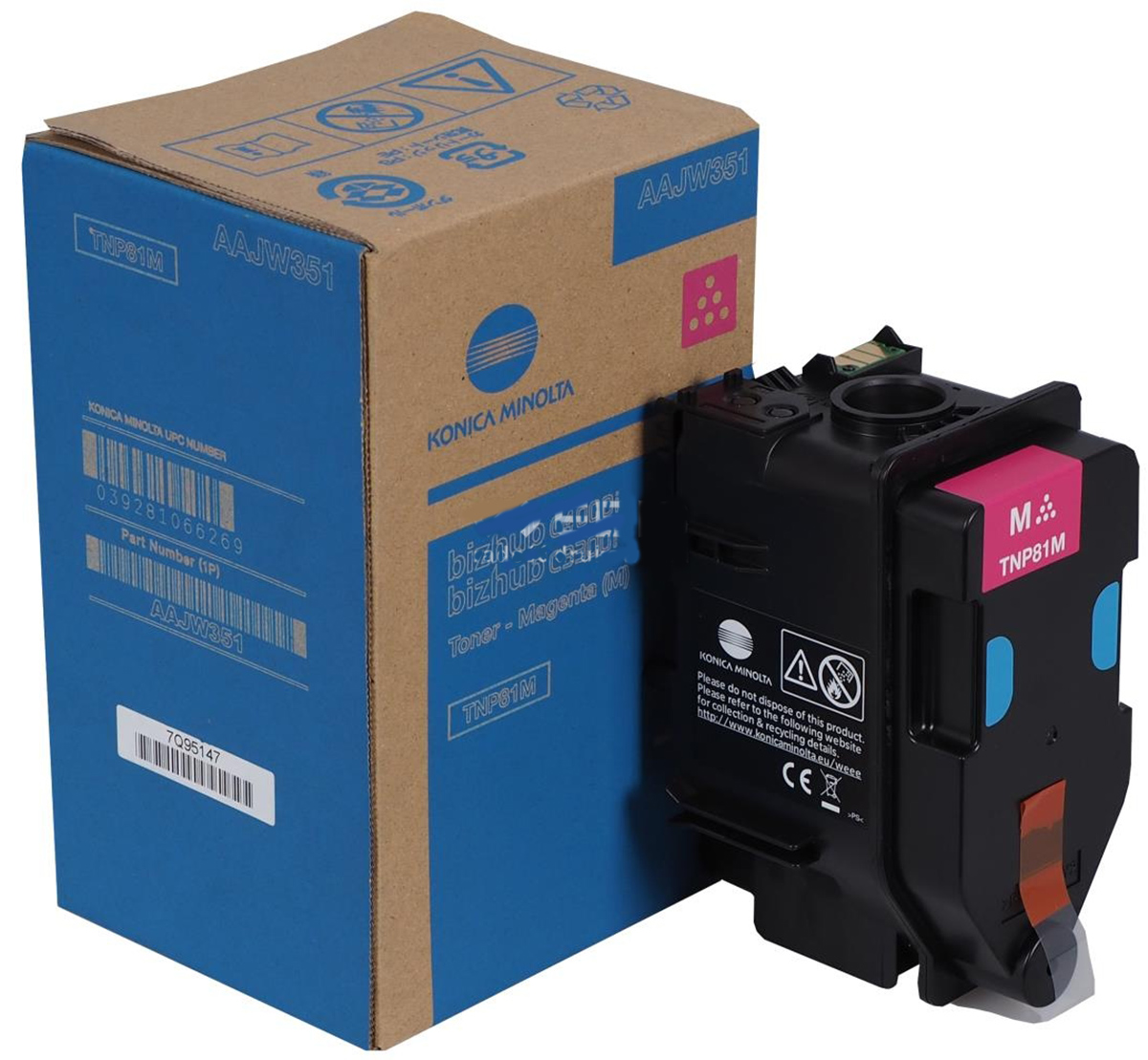 Konica Minolta [AAJW351] TNP-81M Toner magenta