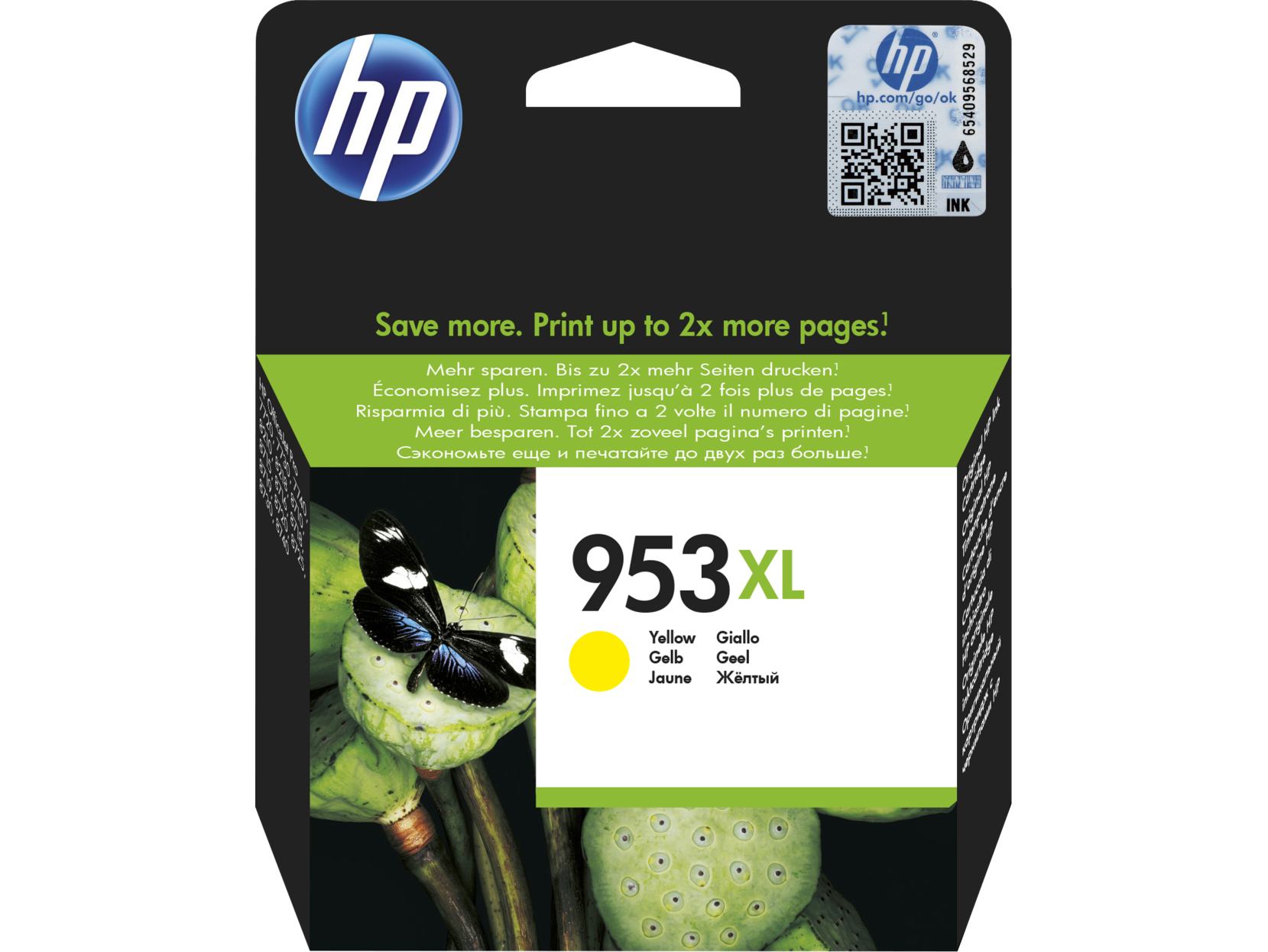 HP 953XL [F6U18A] HC yellow Tinte
