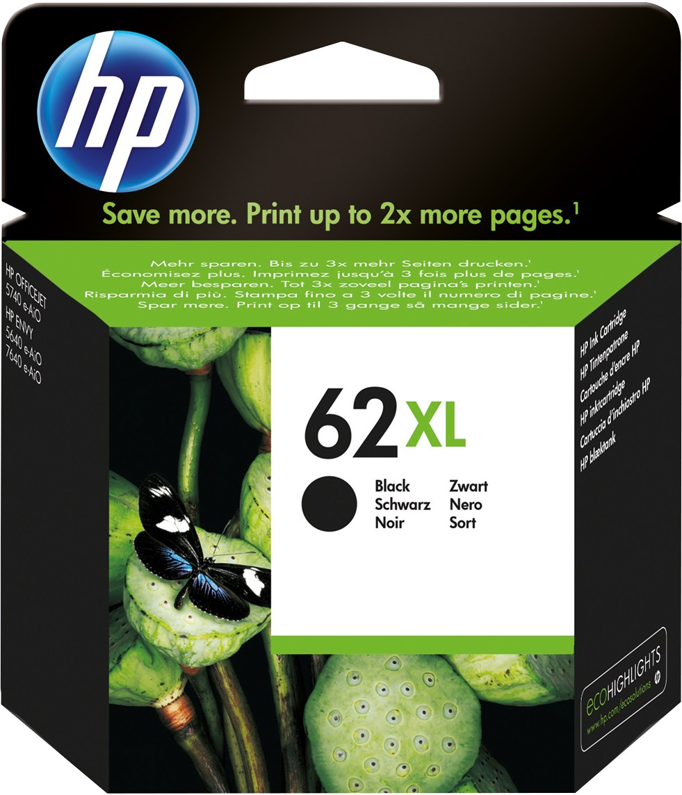 HP 62XL [C2P05A] black Tinte