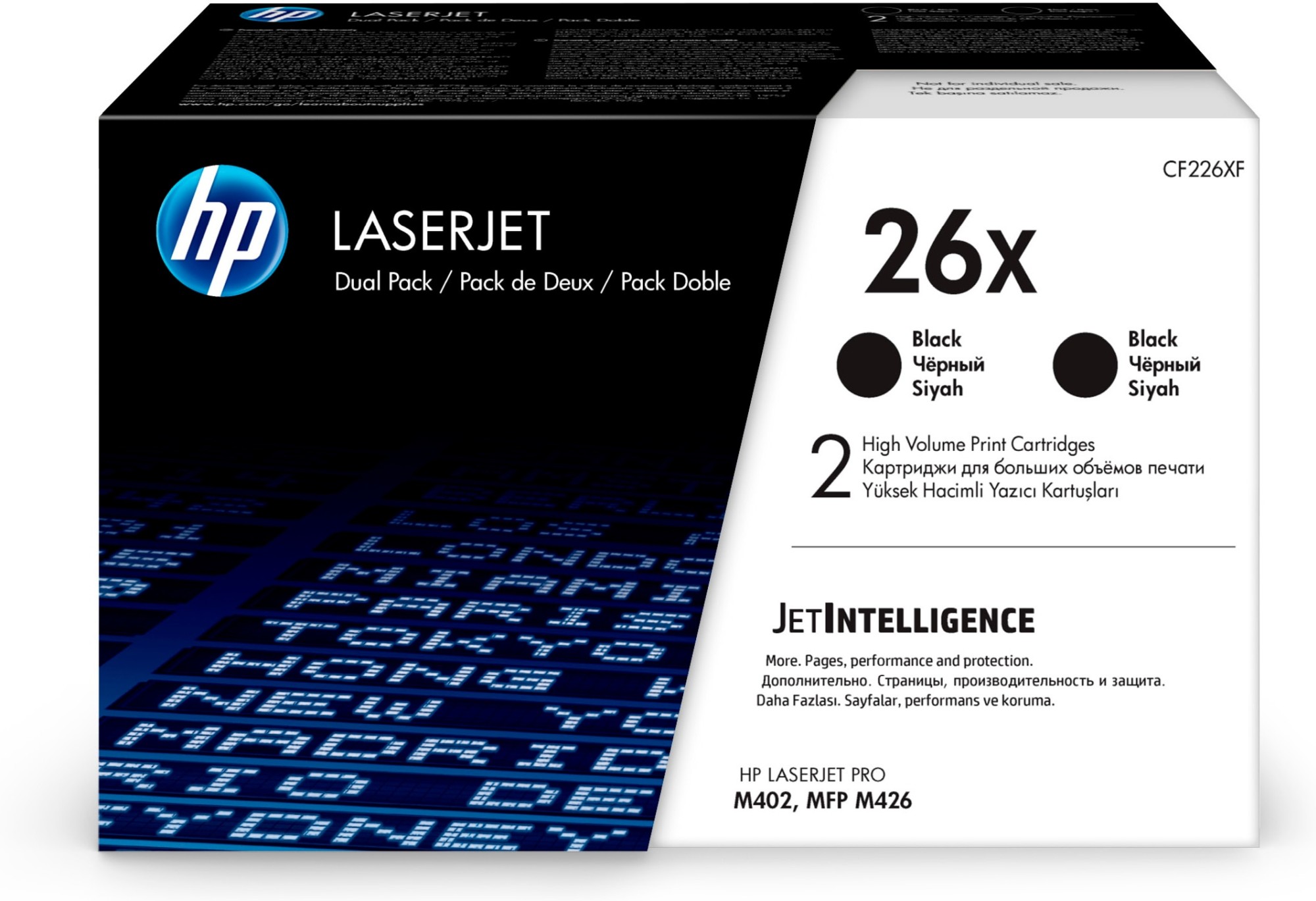 HP 26XD [CF226XD] HC TwinPack (2xCF226X) black Toner
