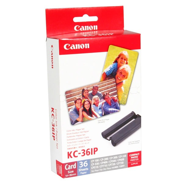 Canon KC-36IP [7739A001] color Tinte + 36 Blatt Fotopapier