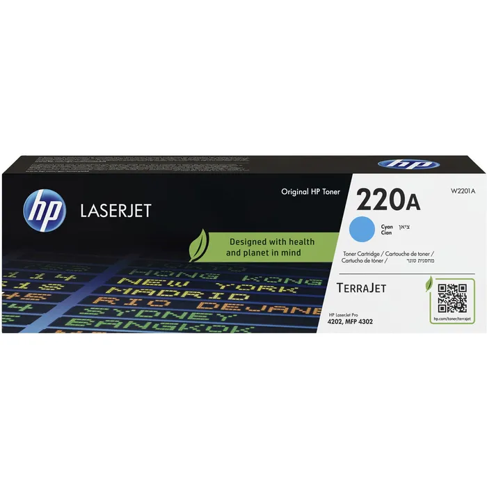 Toner f. HP Color LaserJet Pro 4202/4302 [W2201A] Nr.220A cyan