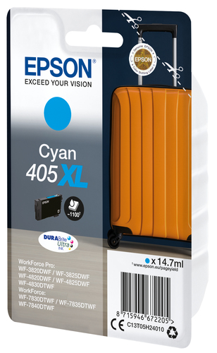 Epson 405XL [C13T05H24010] HC cyan Tinte
