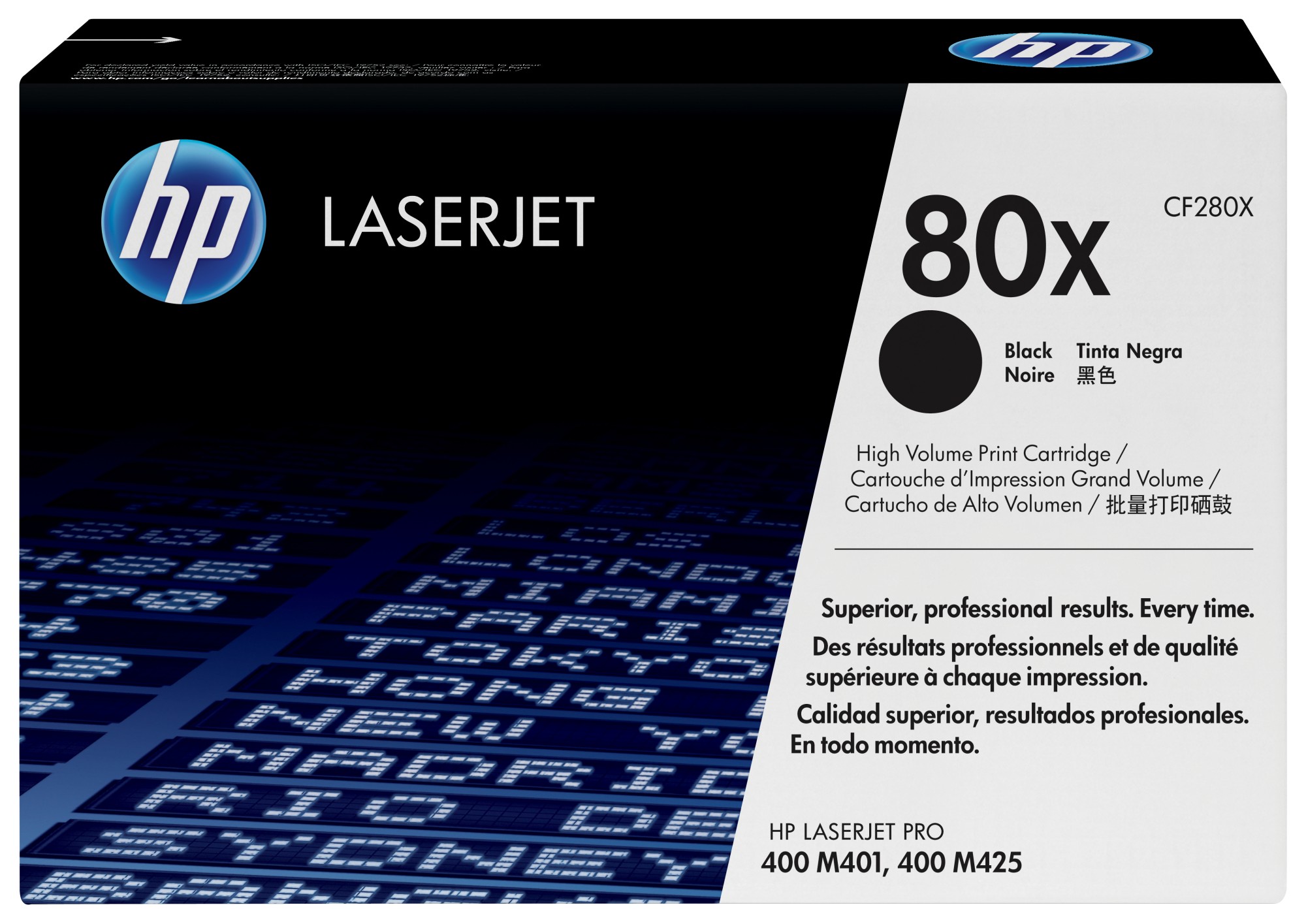 HP 80X [CF280X] HC black Toner