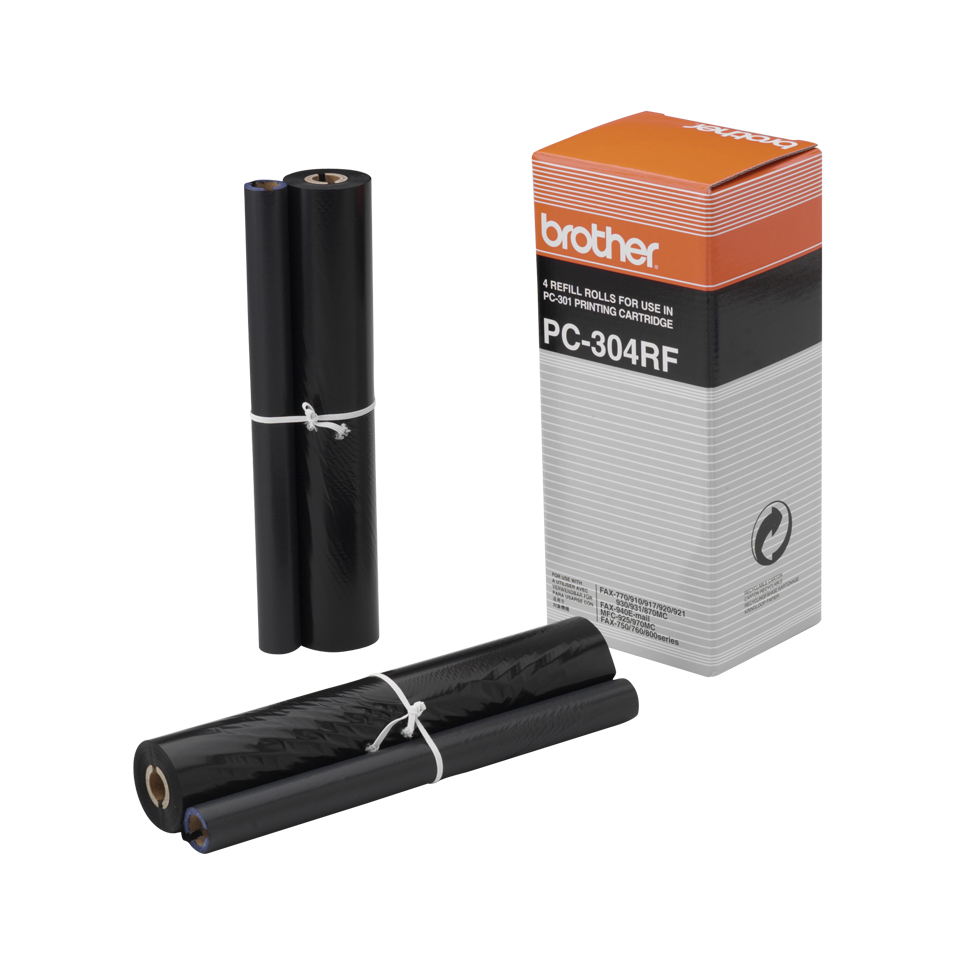 Brother PC-304RF [PC304RF] 4er VE schwarz Farbband