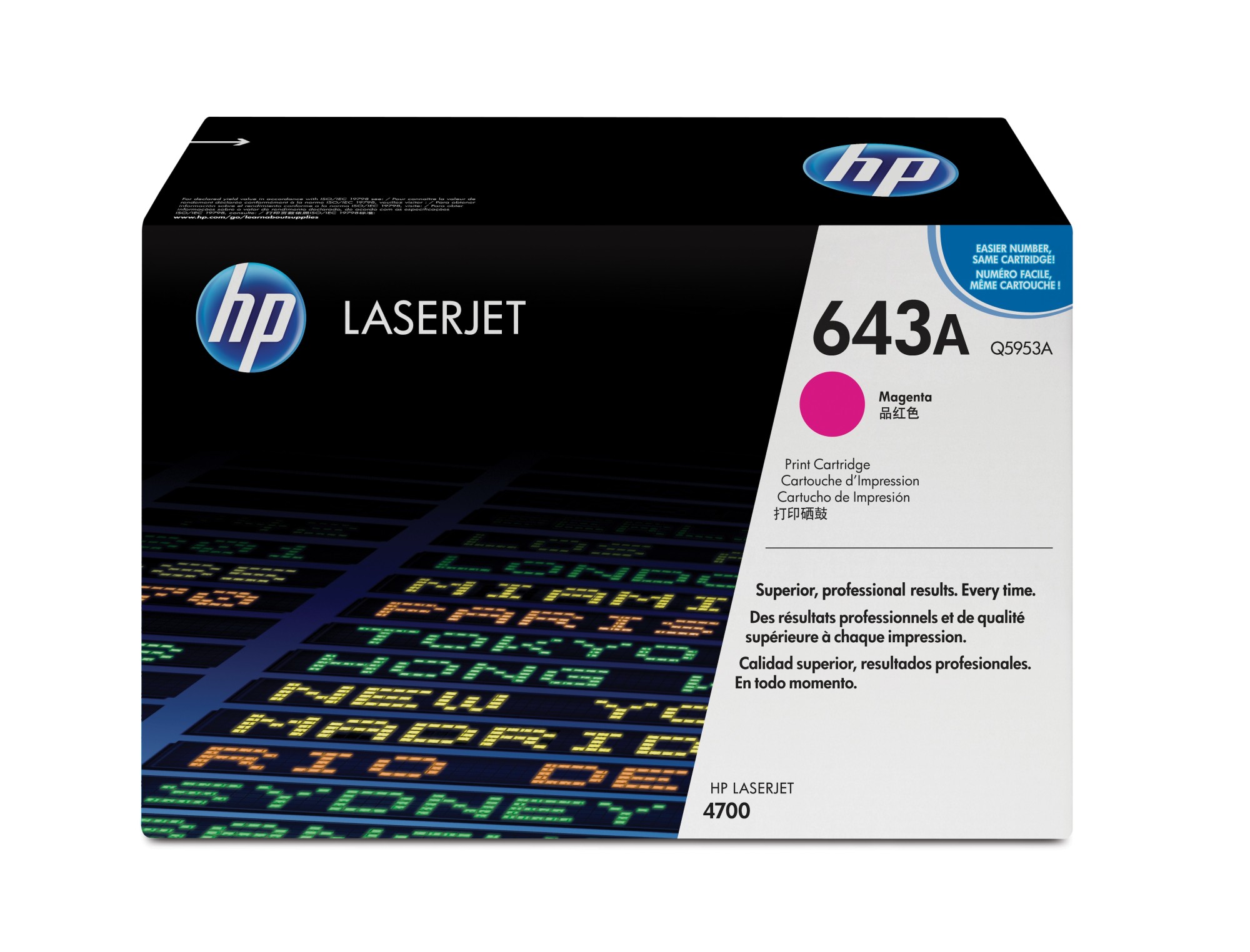 HP 643A [Q5953A] magenta Toner