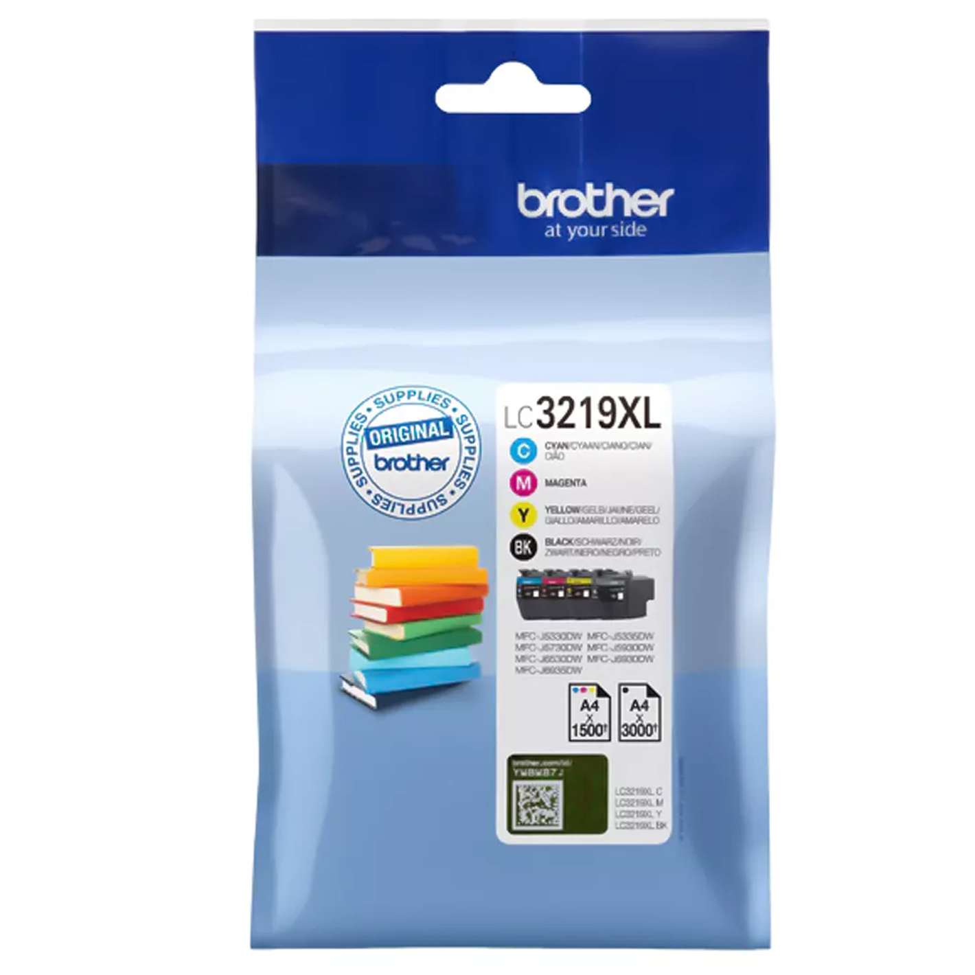 Brother [LC-3219XLVALDR] HC MultiPack (LC-3219XLBK+LC-3219XLC+LC-3219XLM+LC-3219XLY) black+cyan+magenta+yellow Tinte