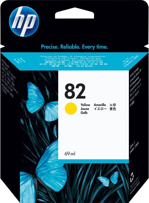 HP 82 [C4913A] HC yellow Tinte