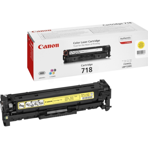 Canon 718Y [2659B002] yellow Toner