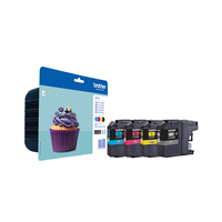 Brother [LC-123VALBPDR] MultiPack (LC-123BK+LC-123C+LC-123M+LC-123Y) black+cyan+magenta+yellow Tinte
