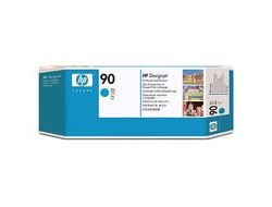 HP 90 [C5055A] cyan Druckkopf & Druckkopfreiniger