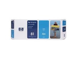 HP 81 [C4931A] cyan Tinte