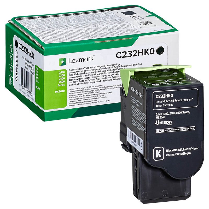 Lexmark [C232HK0] schwarz Toner