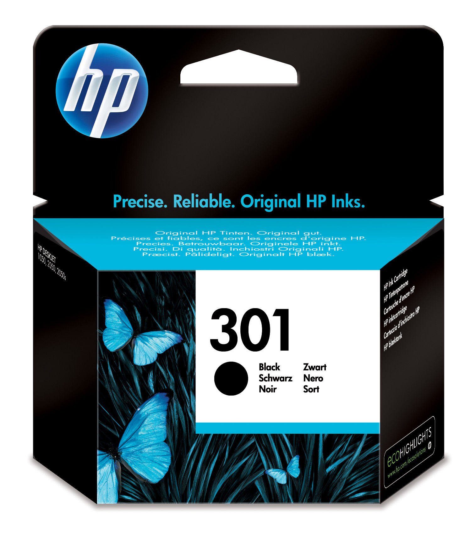 HP 301 [CH561E] black Tinte