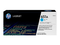 HP 651A [CE341A] cyan Toner