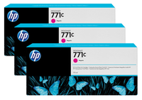 HP 771 [B6Y33A] 3er-Pack (3xB6Y09A) magenta Tinte