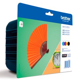 Brother [LC-129XLVALBP] HC MultiPack (LC-129XLBK+LC-129XLC+LC-129XLM+LC-129XLY) black+cyan+magenta+yellow Tinte