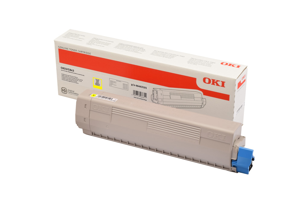 OKI [46443101] yellow Toner