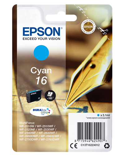 Epson 16 [C13T16224012] cyan Tinte