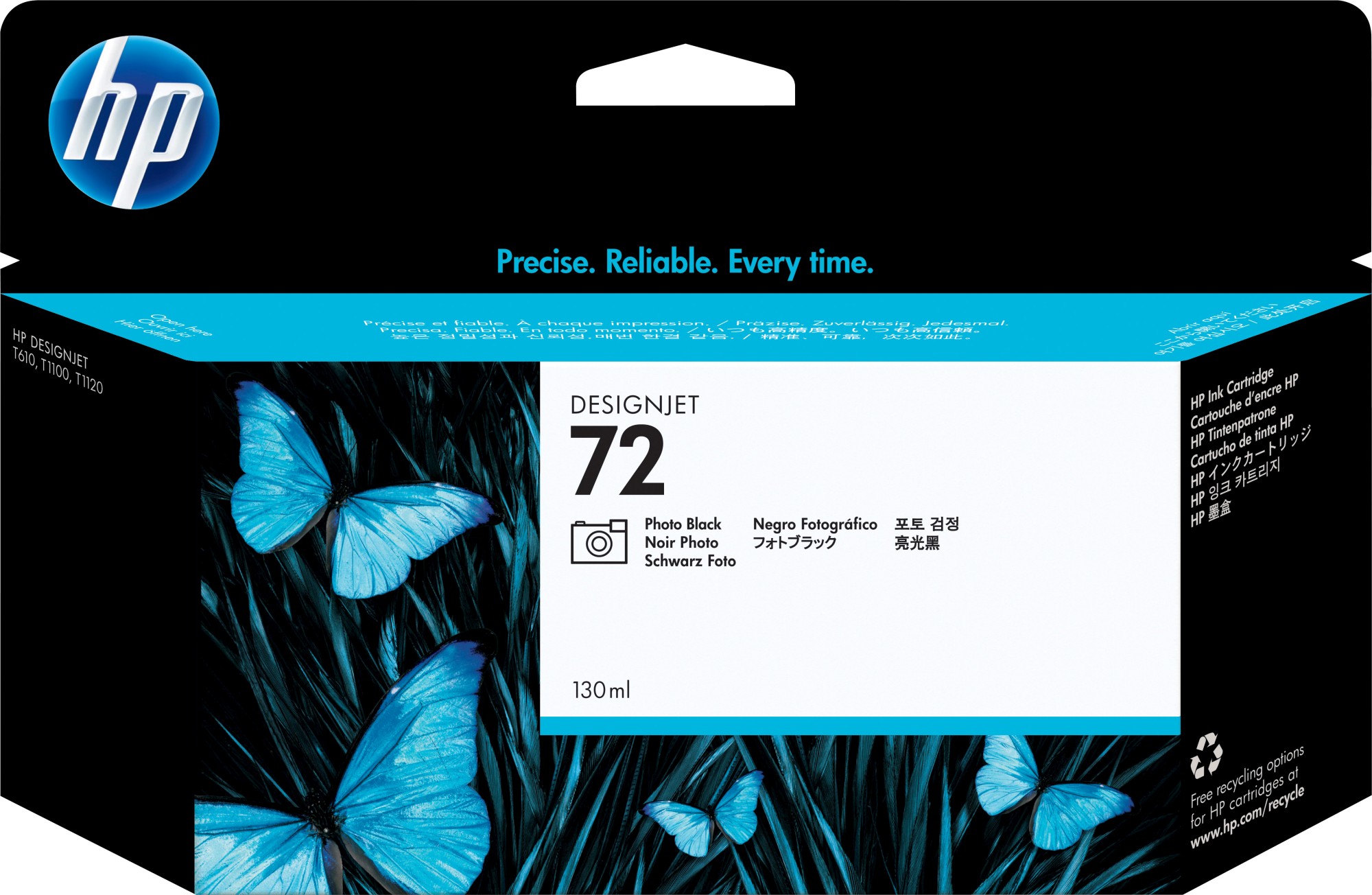 HP 72 [C9370A] HC photo-black Tinte