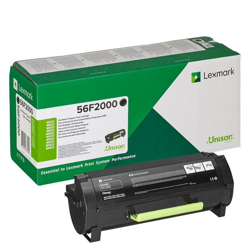 Lexmark [56F2000] schwarz Toner