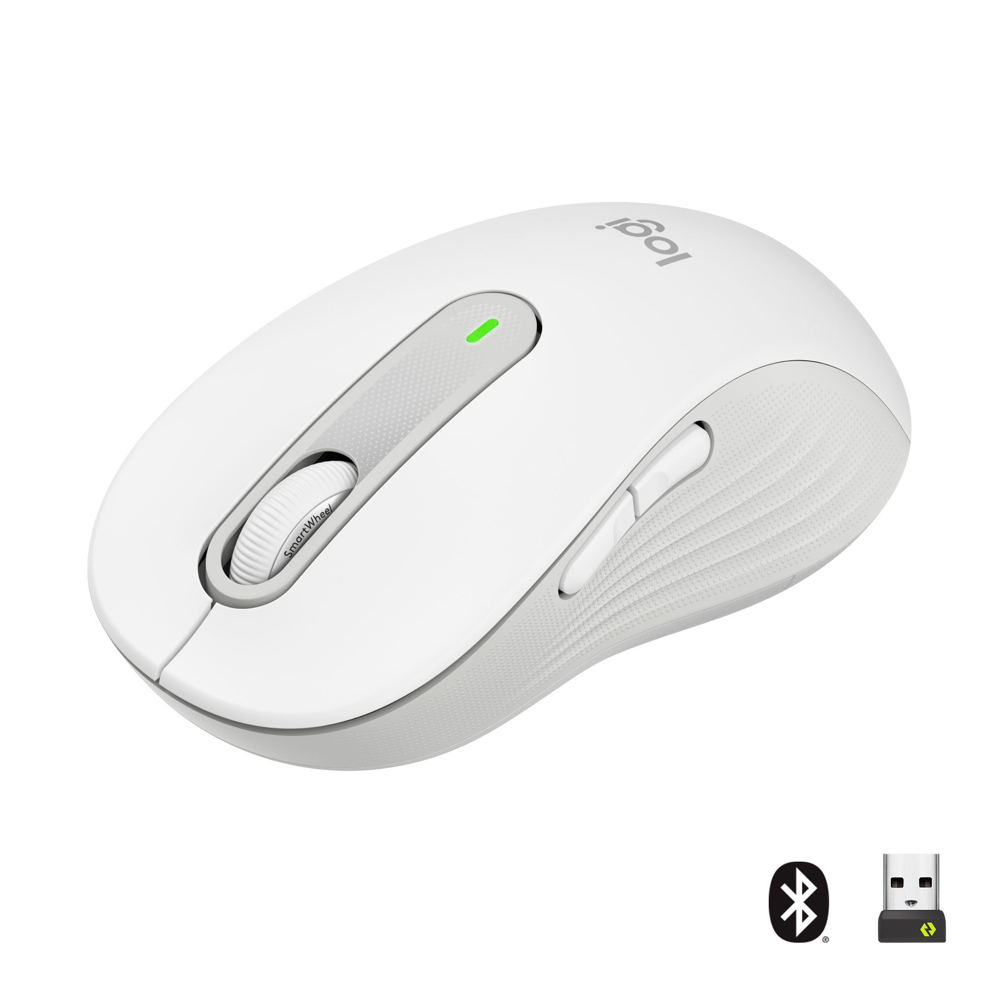 Maus Logitech M650 [910-006238] Off-white Bluetooth 5 Keys