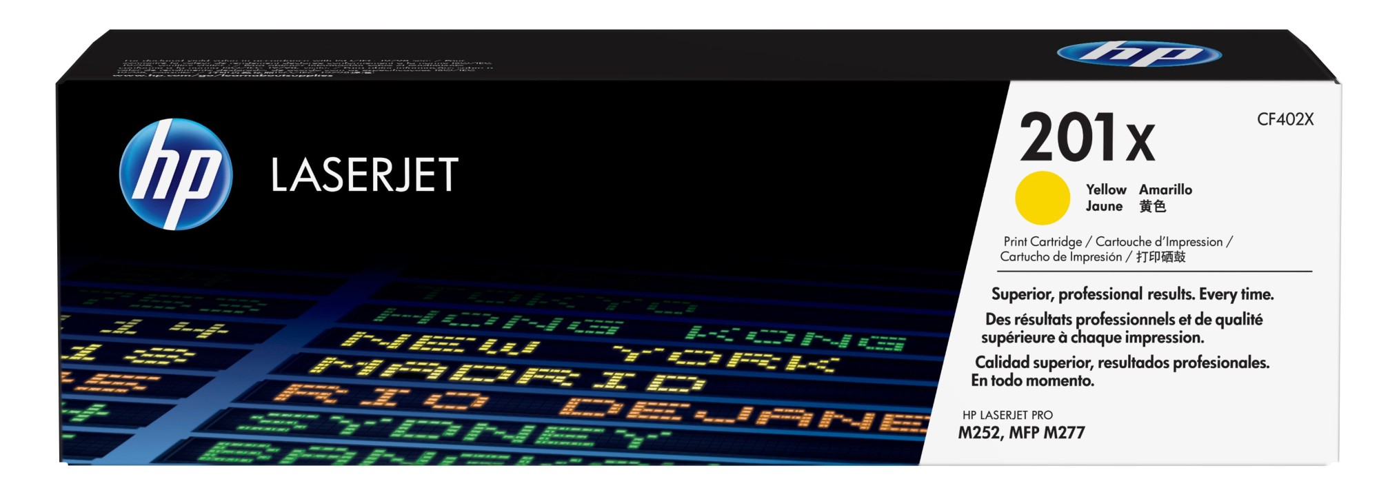 HP 201X [CF402X] HC yellow Toner
