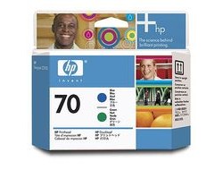 HP 70 [C9408A] blue/green Druckkopf
