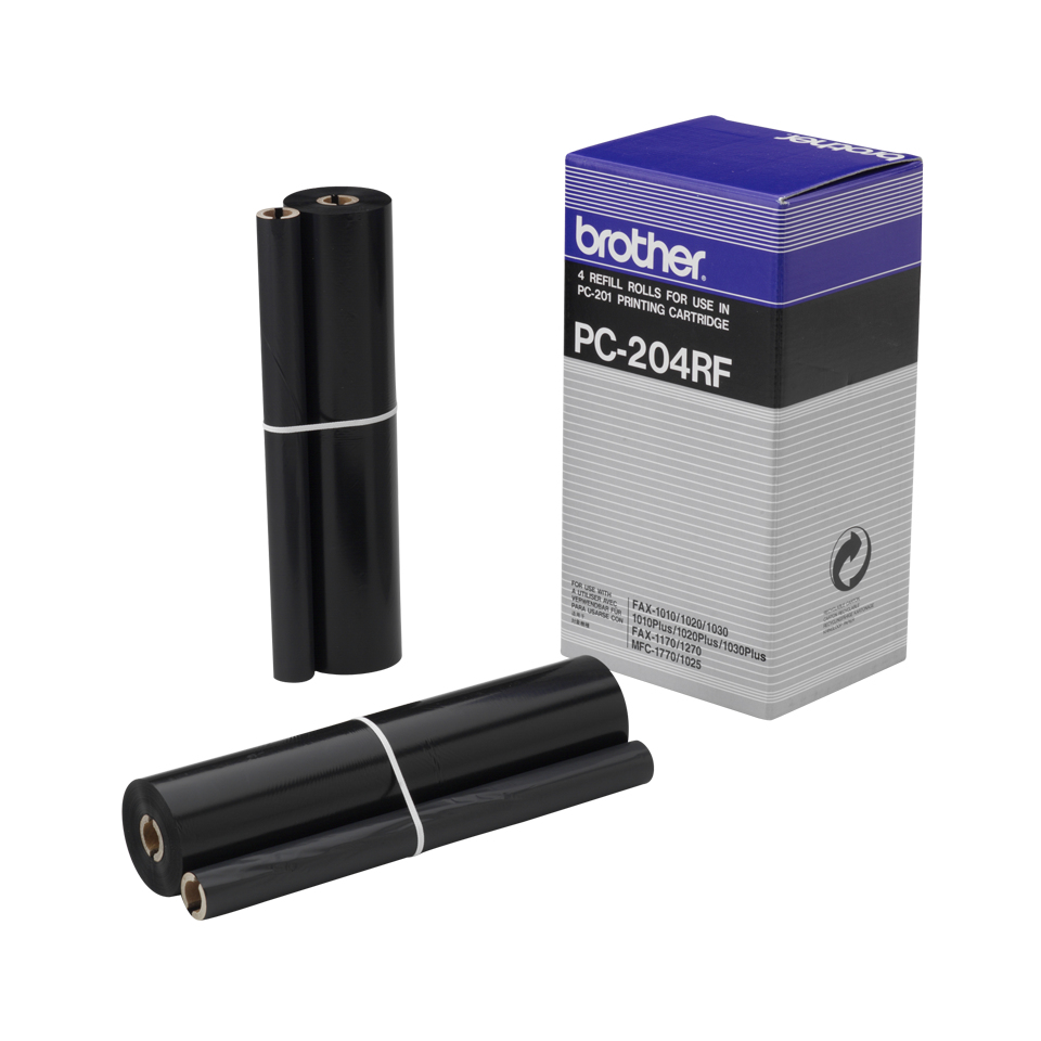 Brother [PC-204RF] 4er VE black Farbband