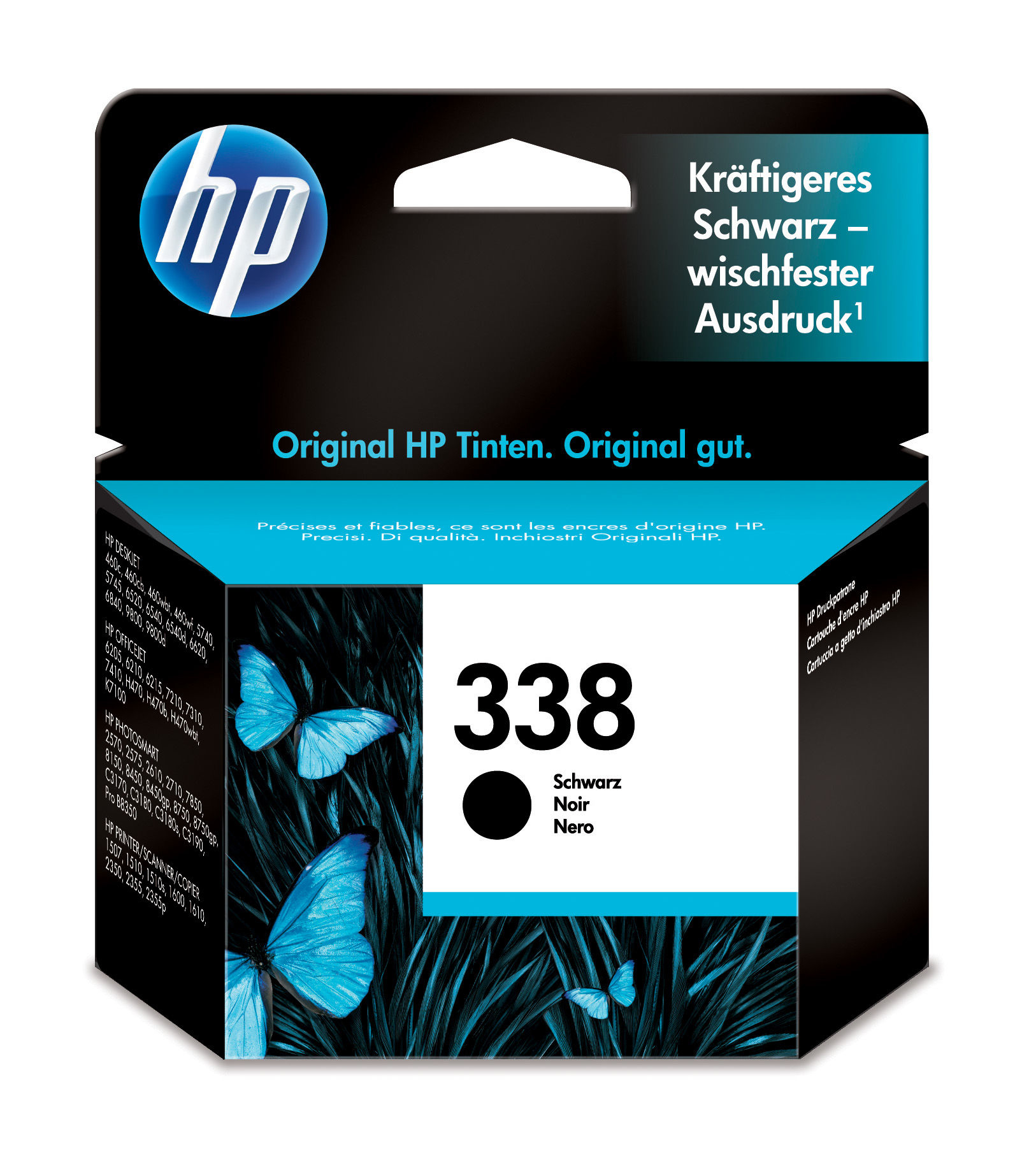 HP 338 [C8765E] black Tinte