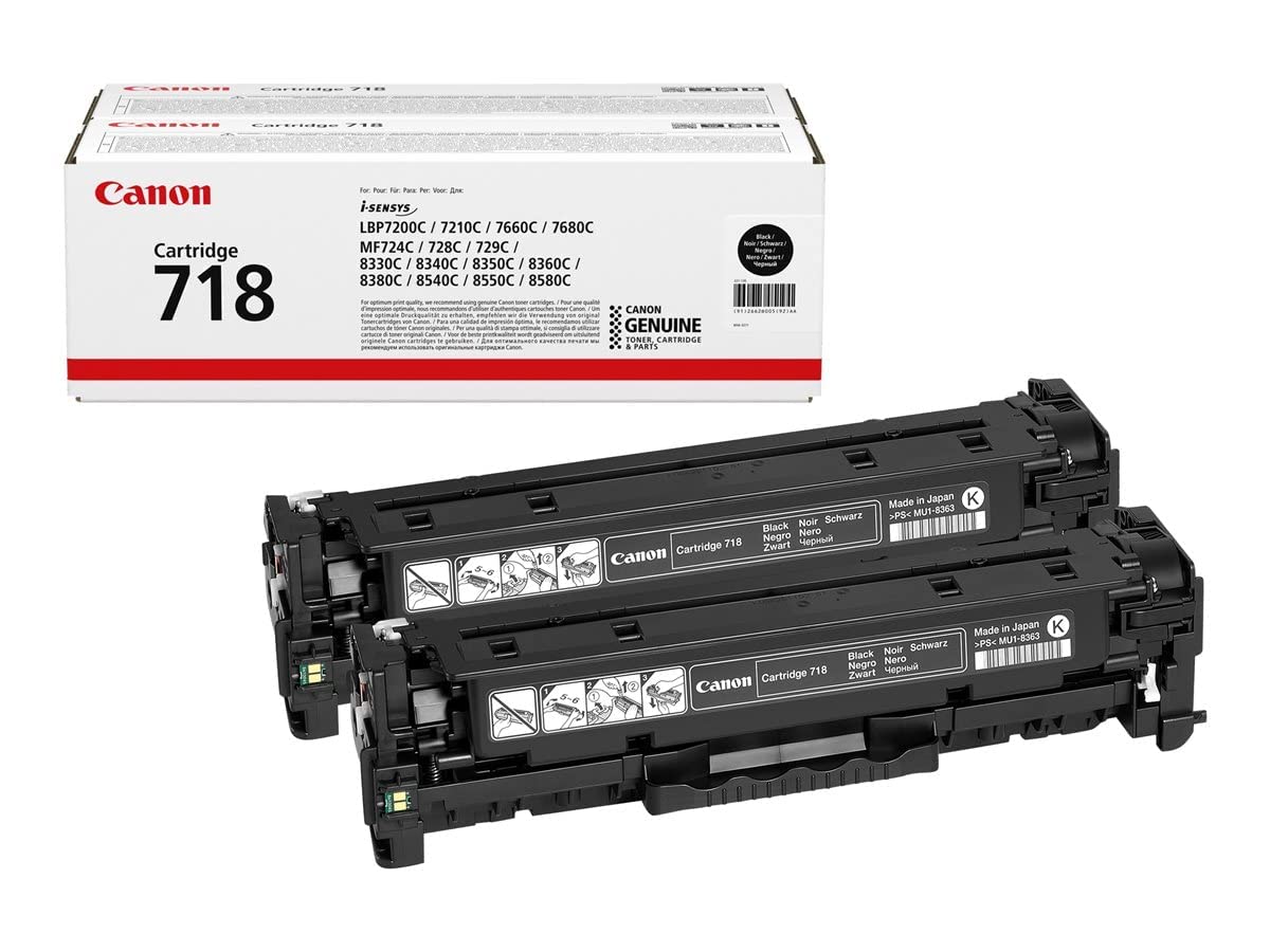 CANON [2662B005] 718 BK Toner schwarz