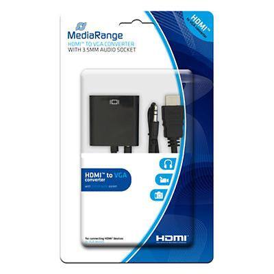 MediaRange [MRCS167] HDMI auf VGA Adapter schwarz