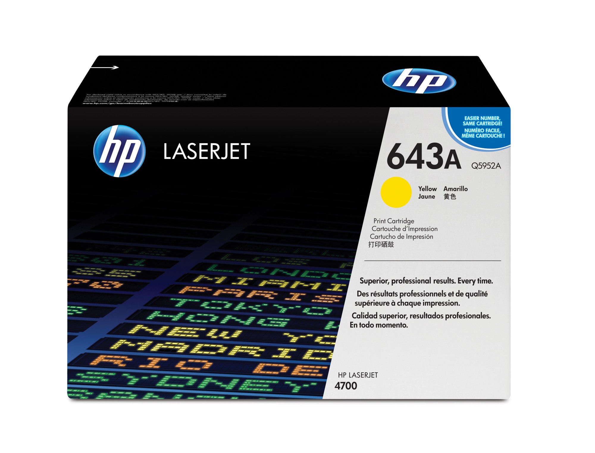 HP 643A [Q5952A] yellow Toner