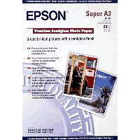 Epson Premium Semigloss Photo Papier [S041328] DIN A3+ 251g/m² 20 Blatt