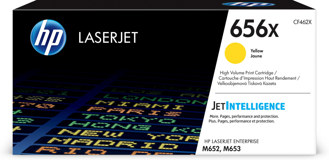 HP 656X [CF462XC] HC yellow Toner
