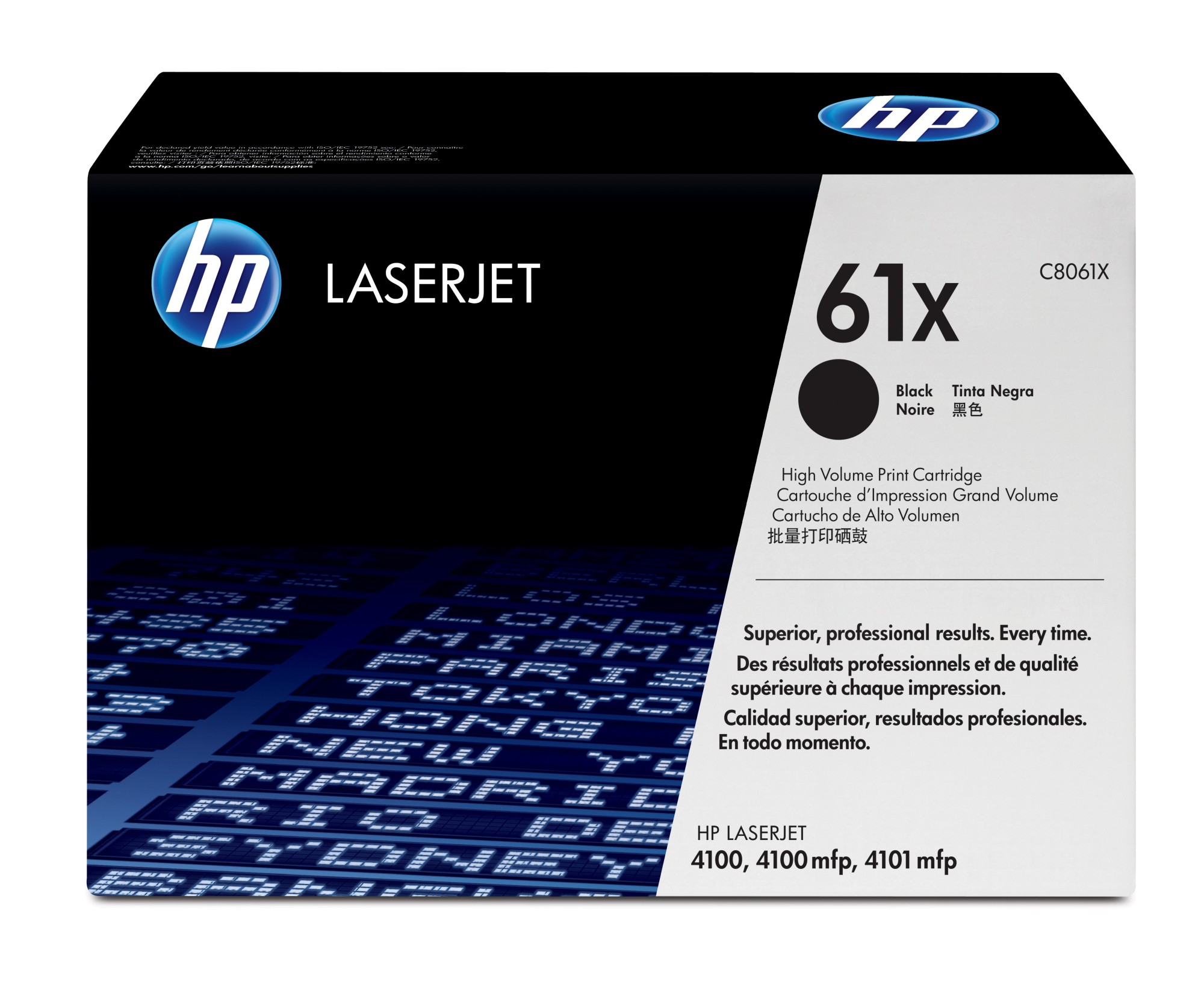 HP 61X [C8061X] HC black Toner