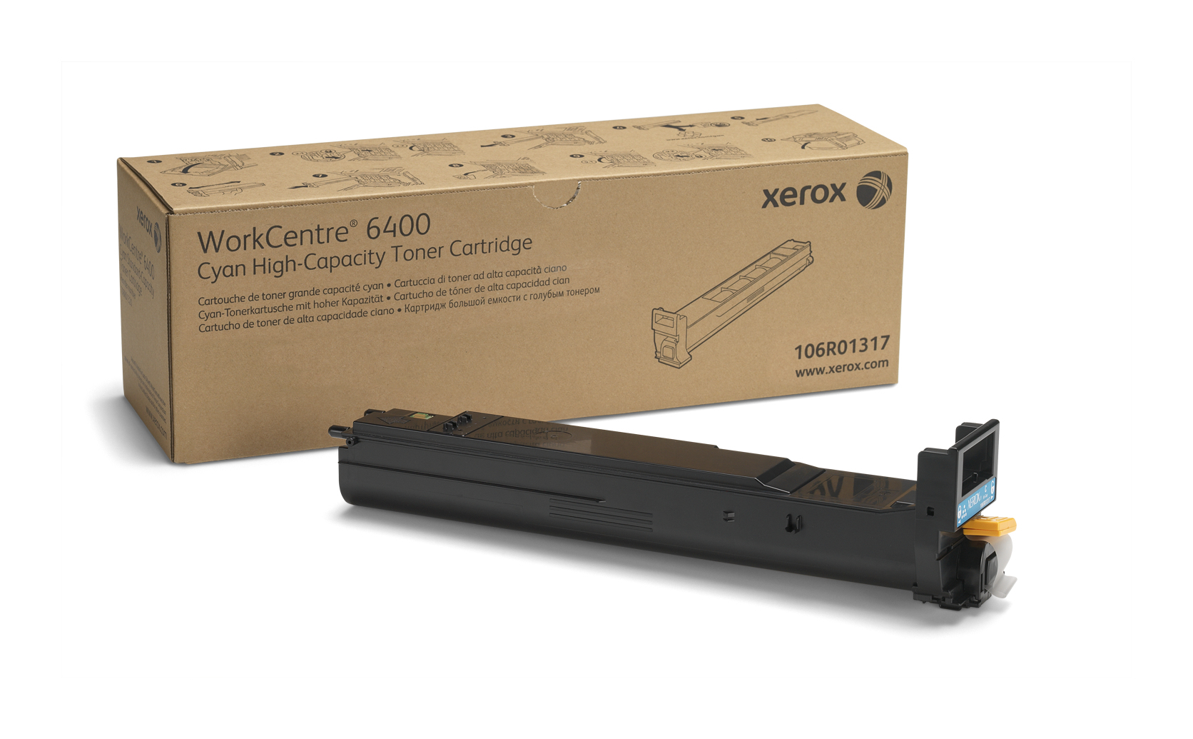 Xerox [106R01317] HC cyan Toner