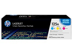 HP 125A [CF373AM] MultiPack (CB541A+CB542A+CB543A) cyan+magenta+yellow Toner