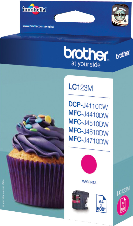 Brother [LC-123M] magenta Tinte