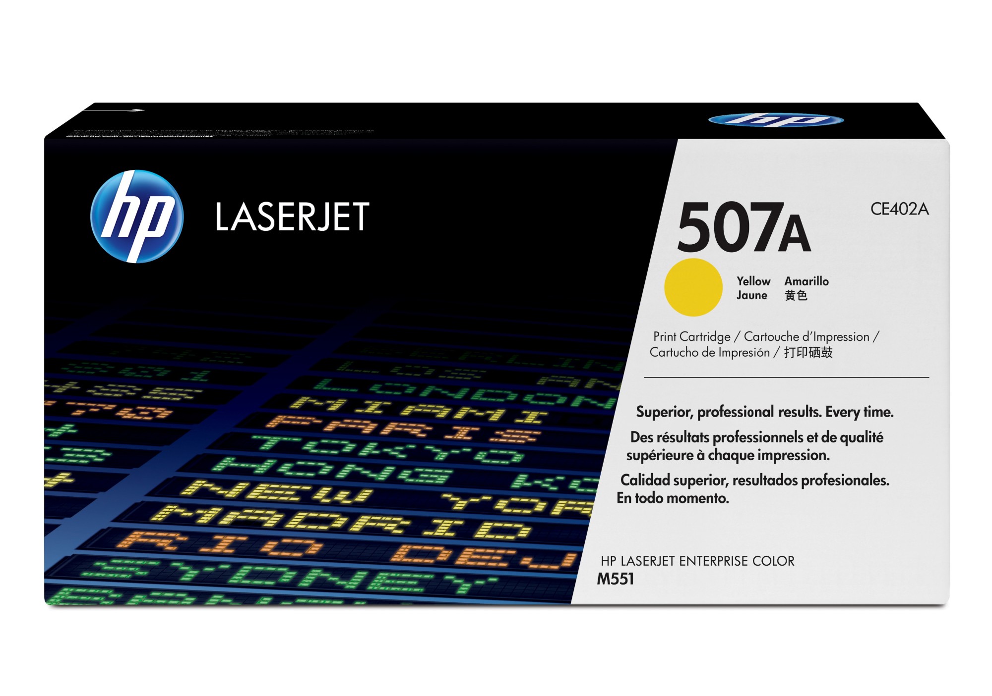 HP 507A [CE402A] yellow Toner