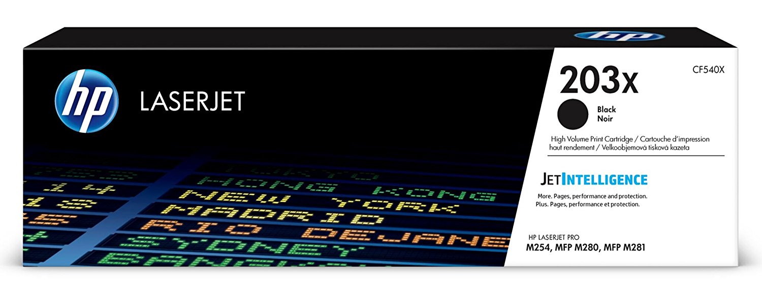 HP 203X [CF540X] HC black Toner